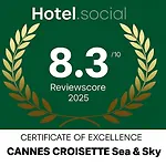 Lägenhet Croisette Sea & Sky Cannes