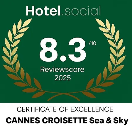 Apartament Croisette Sea & Sky Cannes